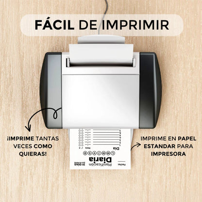 Plantilla de 31 días para TU PRIME