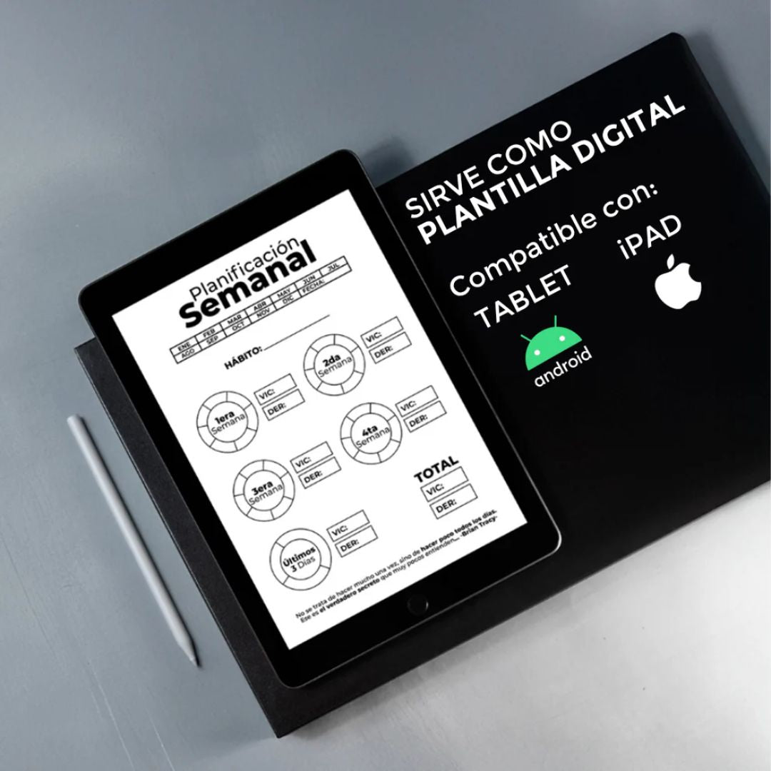 Plantilla de 31 días para TU PRIME