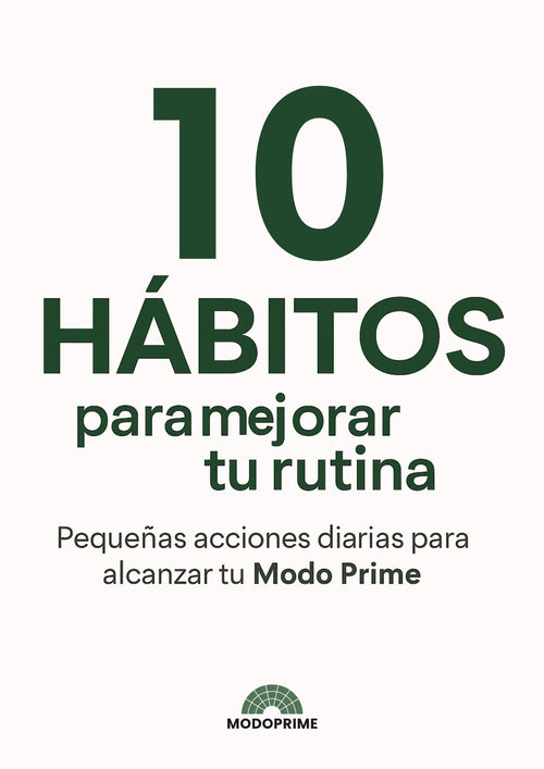 Ebook: 10 Hábitos para mejorar tu rutina